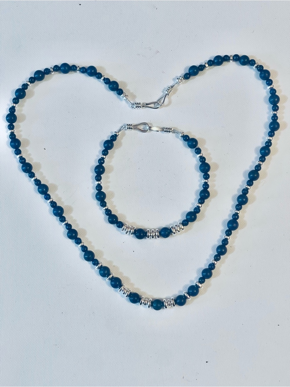 Lot Of 2 Southwest Lapis Lazuli
Hematite beaded necklace Bracelet Sz
19" - Picture 7 of 12